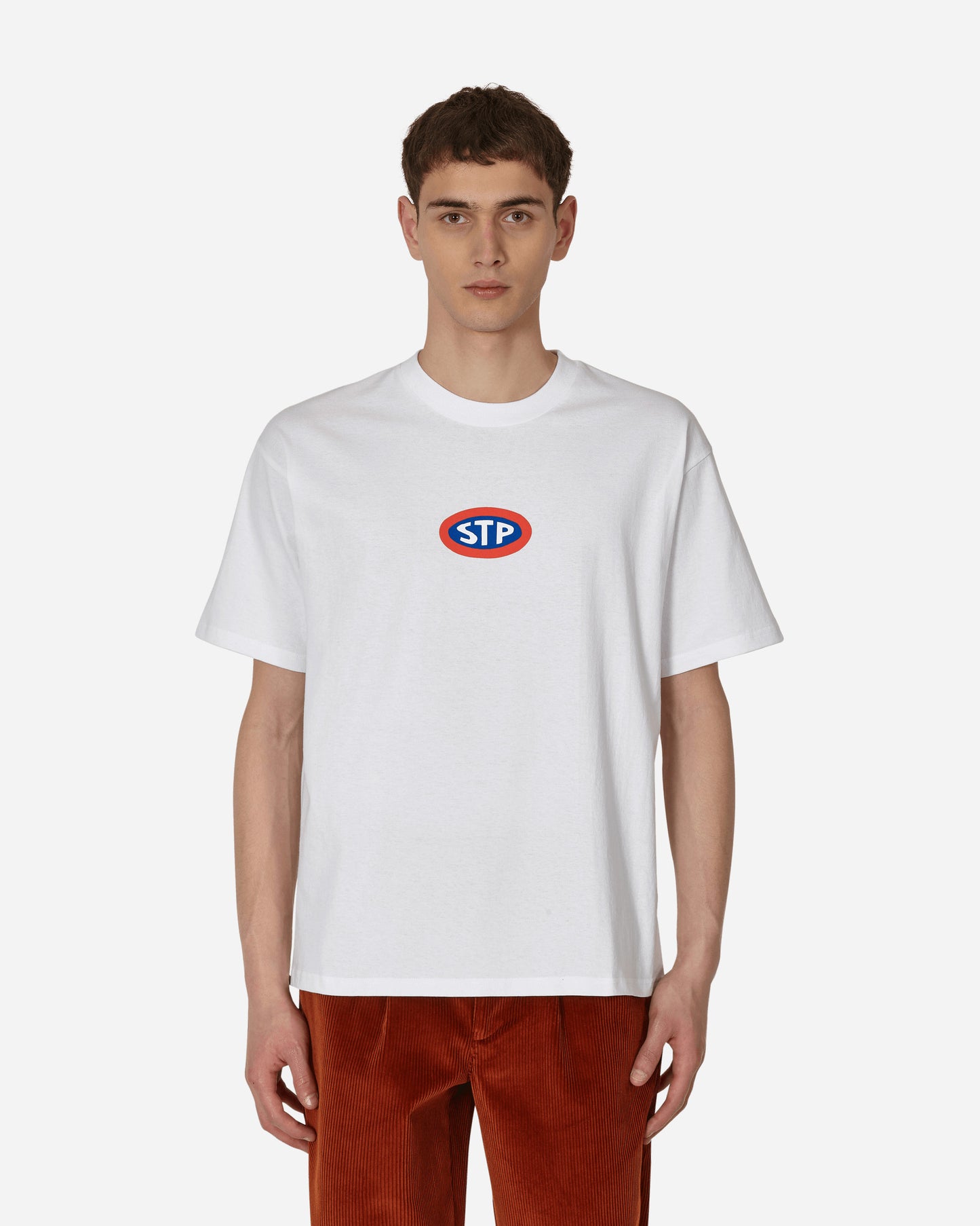 Serving The People Stp Logo T-Shirt White T-Shirts Shortsleeve STPF22LOGOTEE WHITE