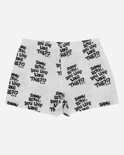 Sky High Farm Ally Bo All Over Printed Boxer Short White Underwear Boxers SHF03UW31 1