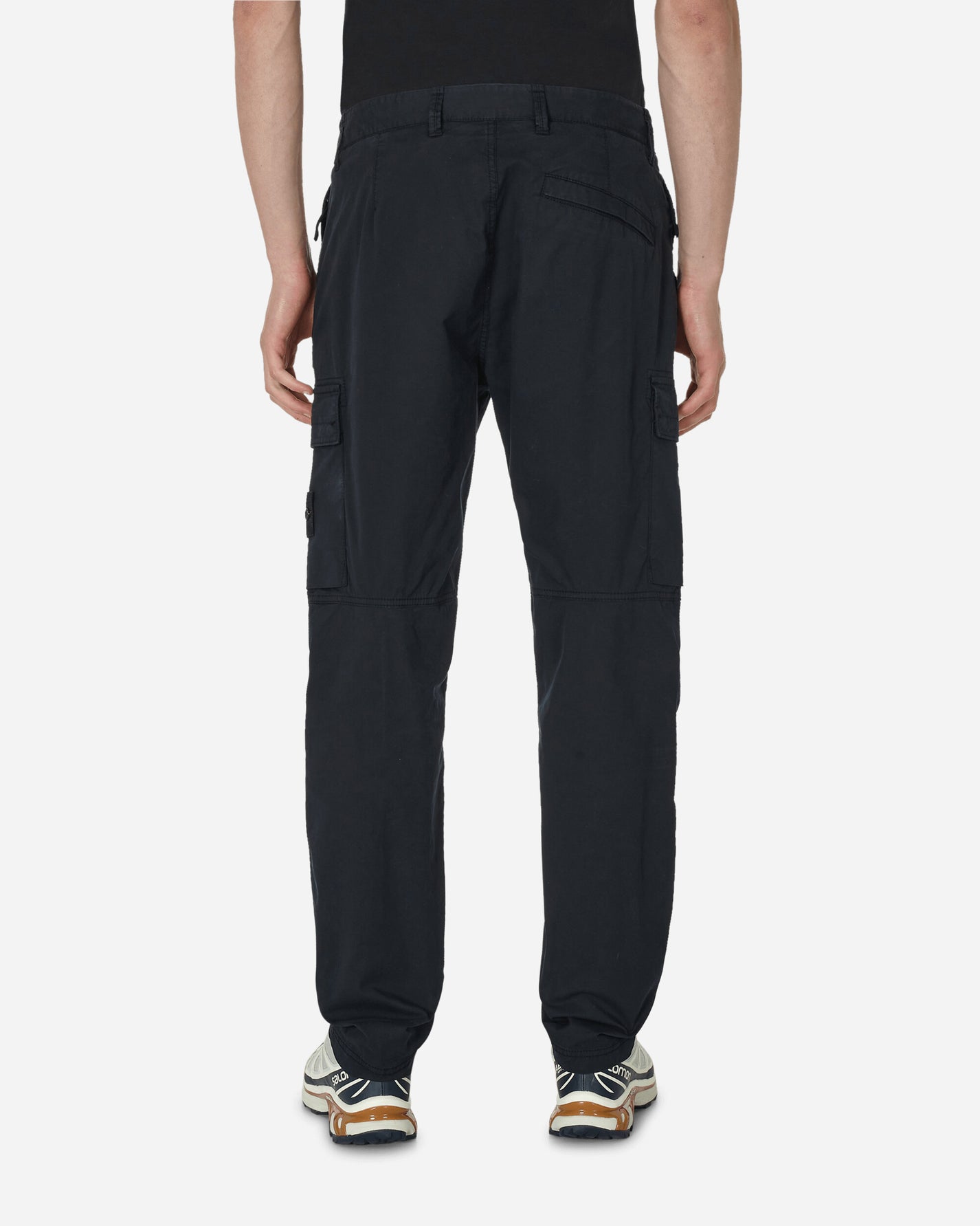 Stone Island Pantalone Regular Tapered Blue Pants Cargo MO101530410 A0020