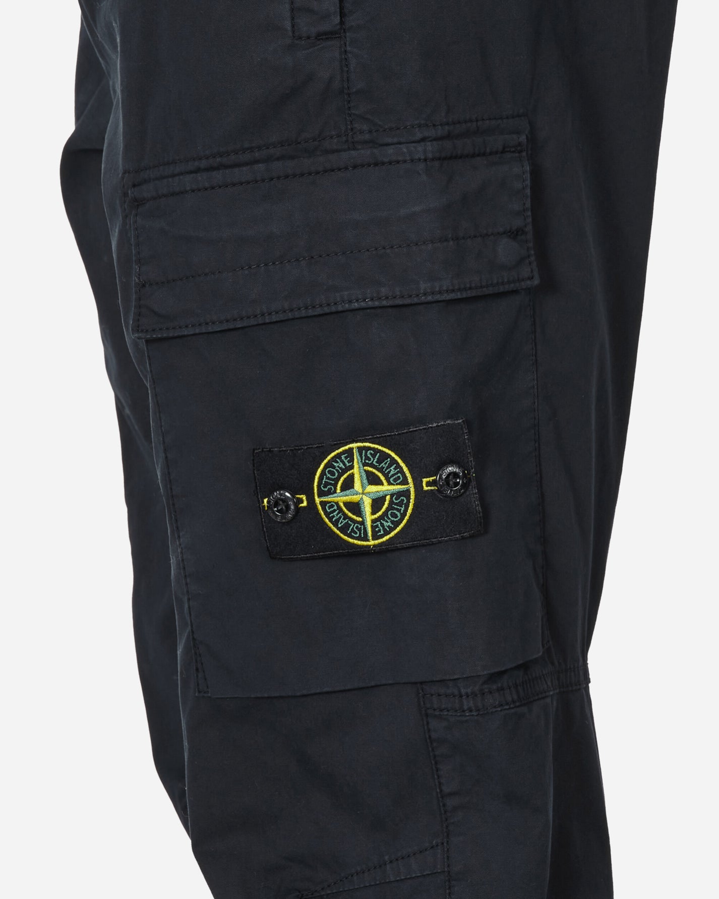 Stone Island Pantalone Regular Tapered Blue Pants Cargo MO101530410 A0020