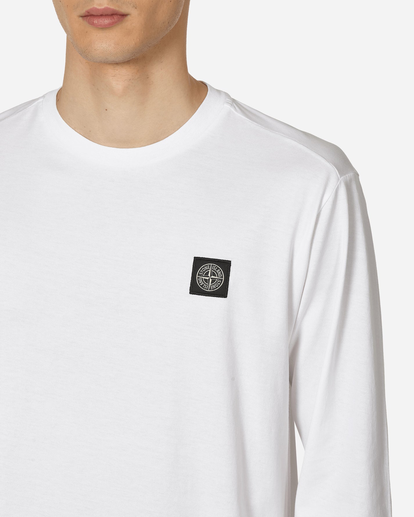 Stone Island T Shirt White T-Shirts Longsleeve 791522713 A0001