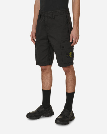 Stone Island Bermuda Slim Nero Shorts Short MO1015L1110 A0029