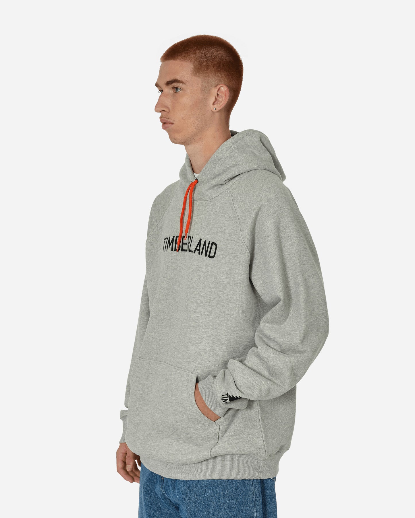 Timberland Nina Chanel Hoody (Rela Medium Grey Sweatshirts Hoodies TB0A5NBJ0521 TB052