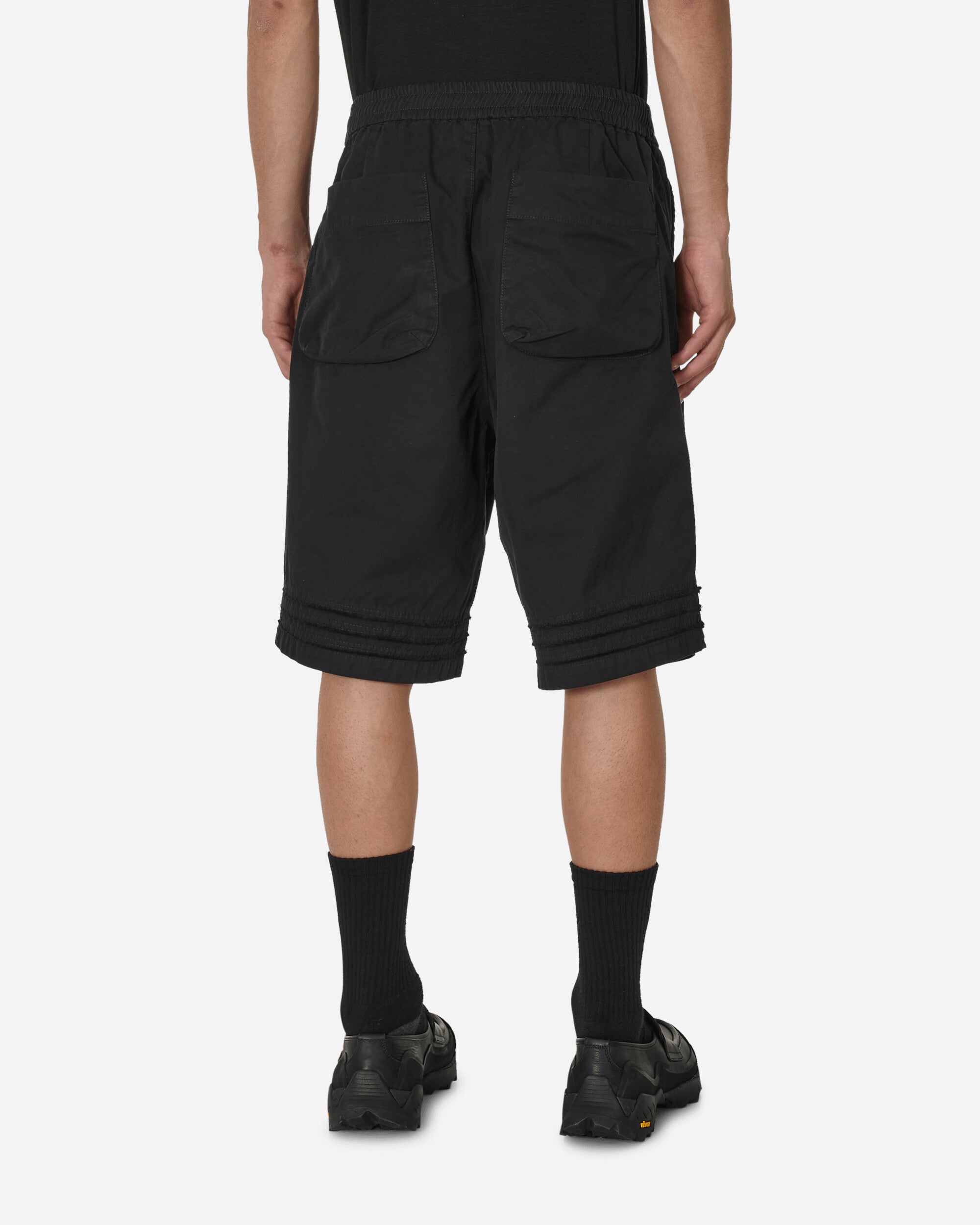 Undercoverism Ribbed Short Black Shorts Short UI1C4508 001