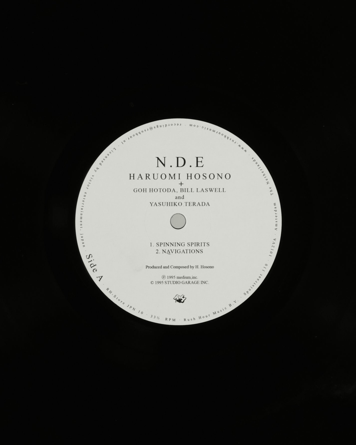 Vinyls Curated by Public Possession Haruomi Hosono - N.D.E Eu2Lp Music Vinyls RH-STOREJPN10 001